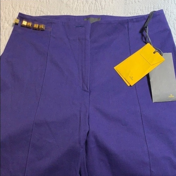 FENDI Dress Pants. NWT. Size 38 - Picture 1 of 9